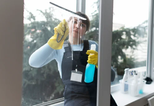 Nettoyage de vitres intérieures et extérieures à Serqueux